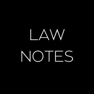 LAW NOTES LAWVIDHI